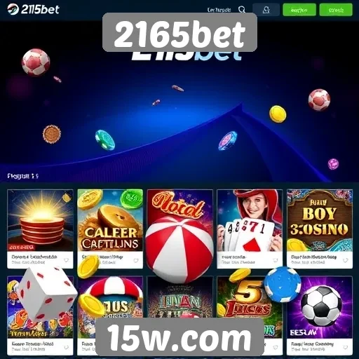 Site 2165bet oferece opções diversificadas de jogos